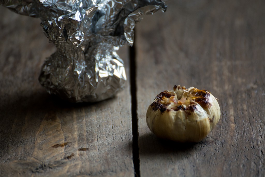 Baked garlic