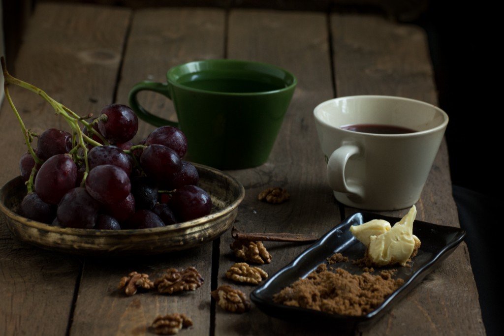 Grape Compote - ingredients