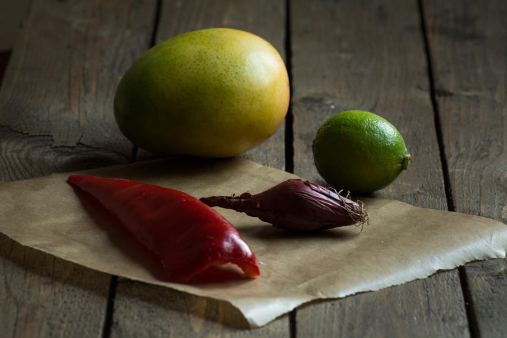 Mango salsa - ingredients