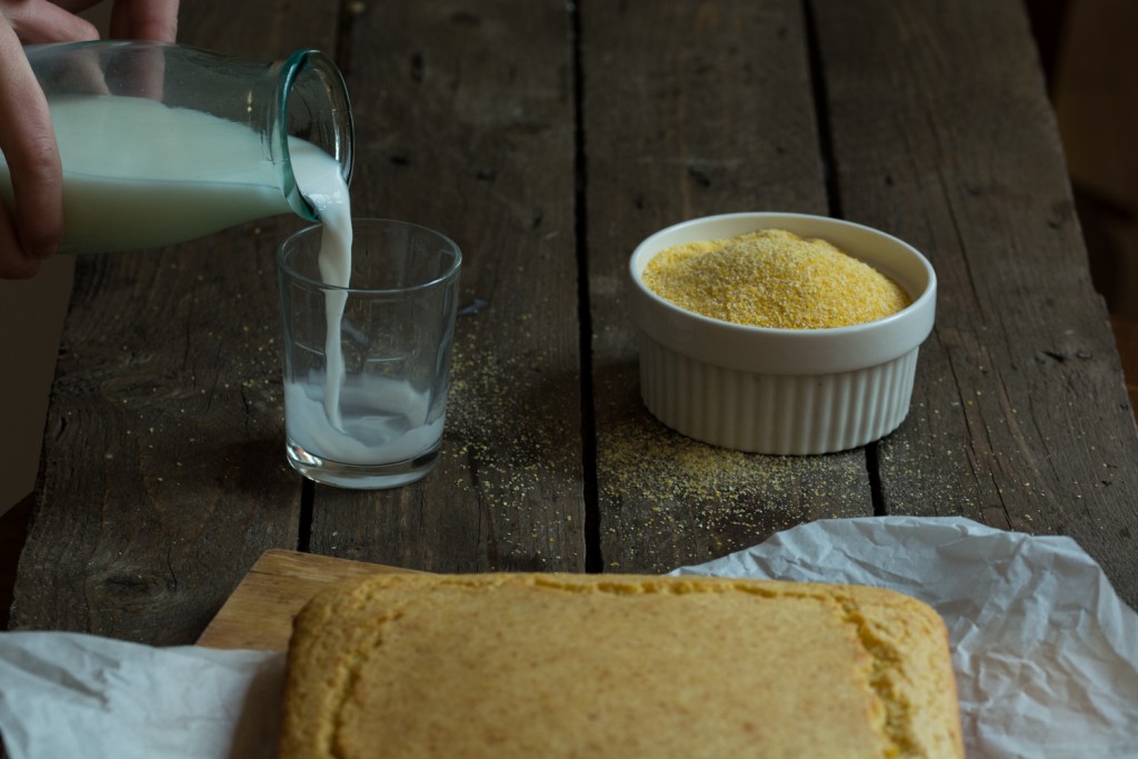 Cornbread - milk