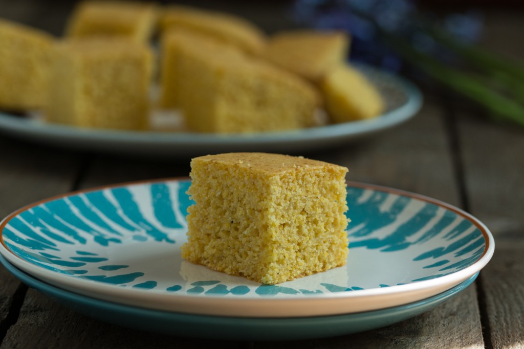 Cornbread slice