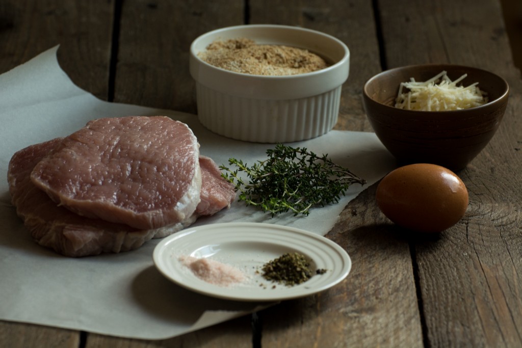 Pork chops - ingredients