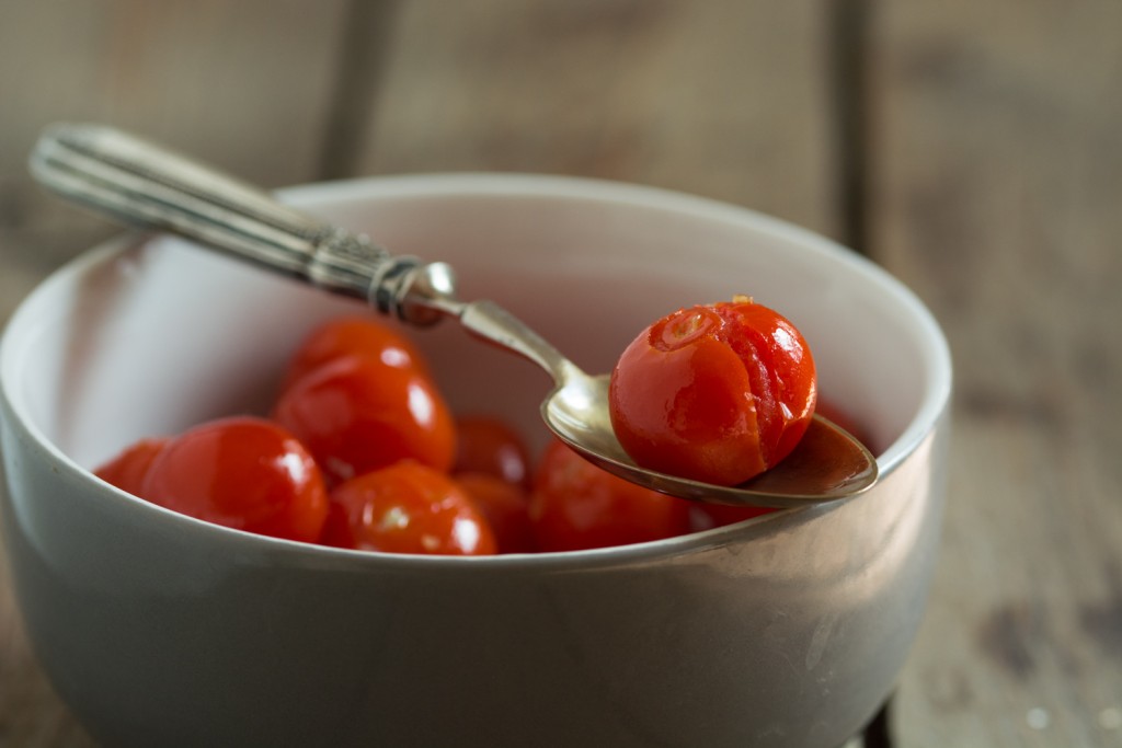 Roasted cherry tomatoes