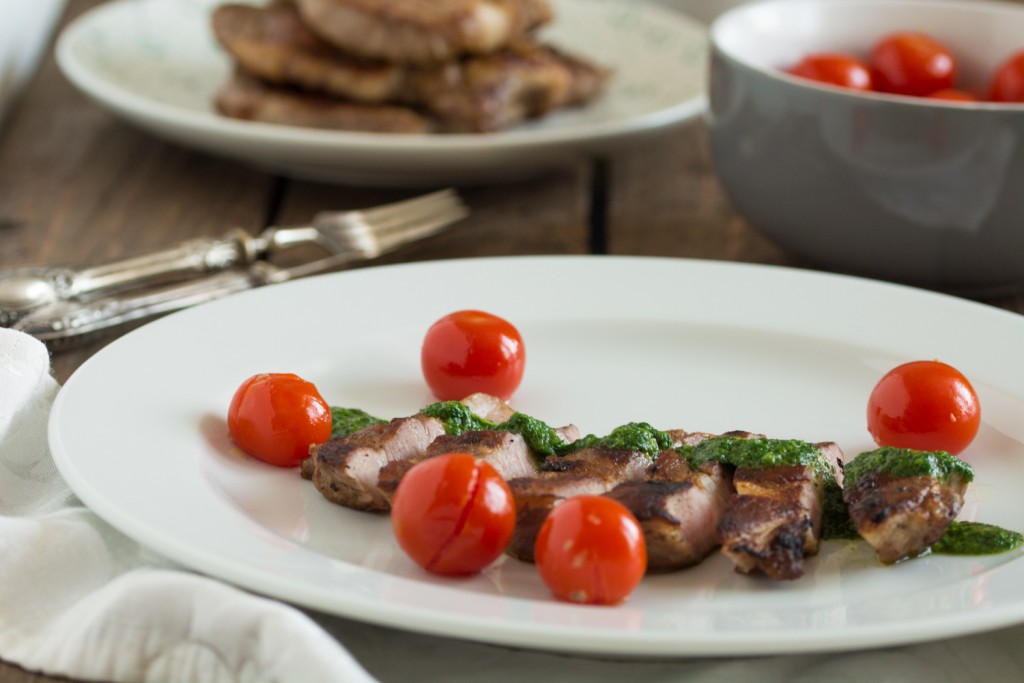 Tagliata - roasted cherry tomatoes