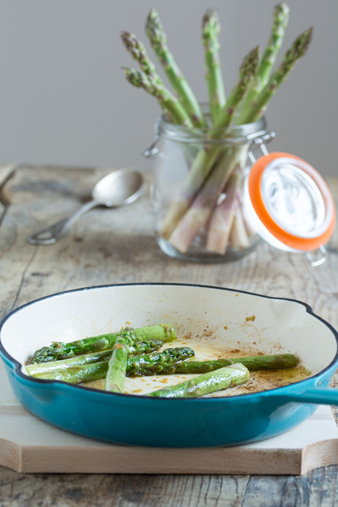 Asparagus & garlic