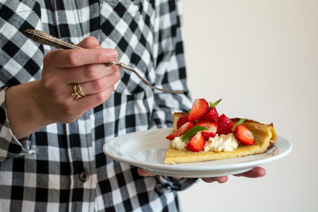 Dutch Baby & Strawberries