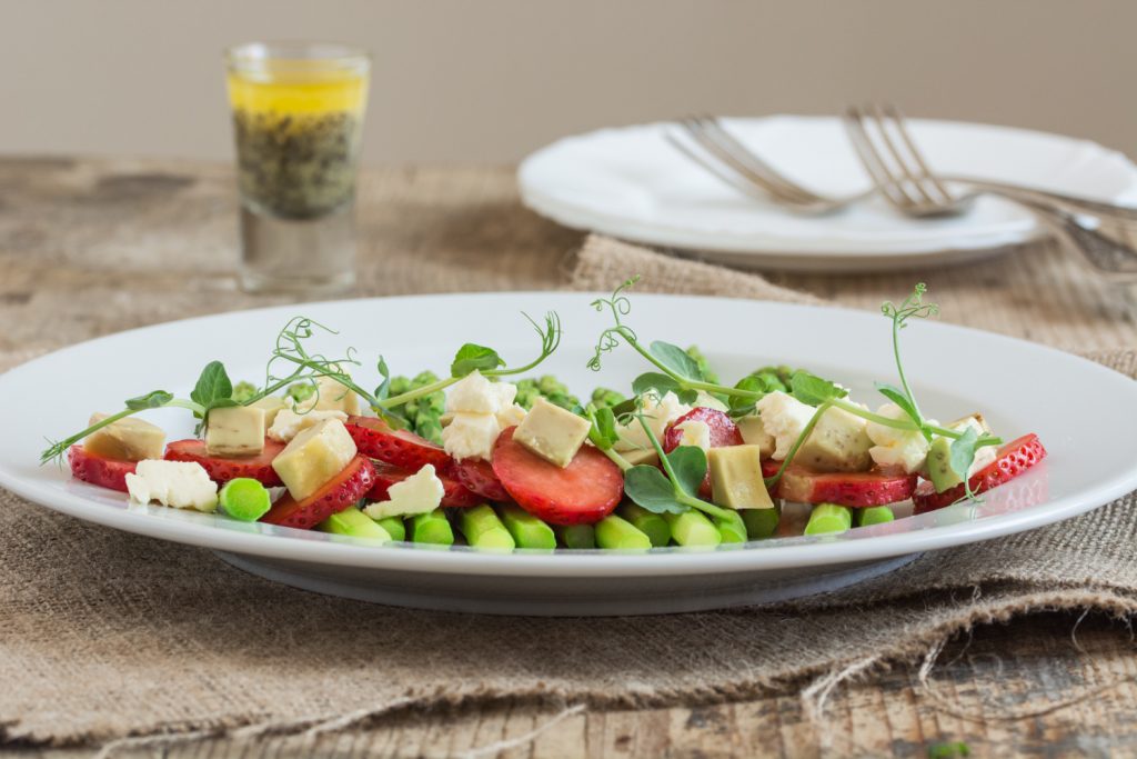 Strawberry salad