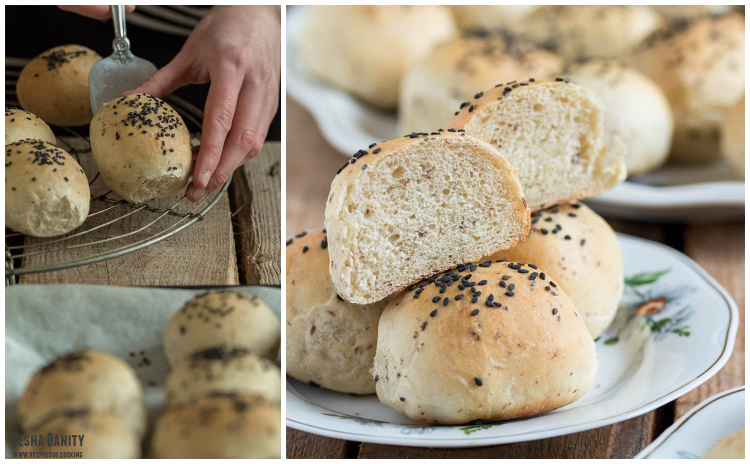 Burger Buns (Vegan)