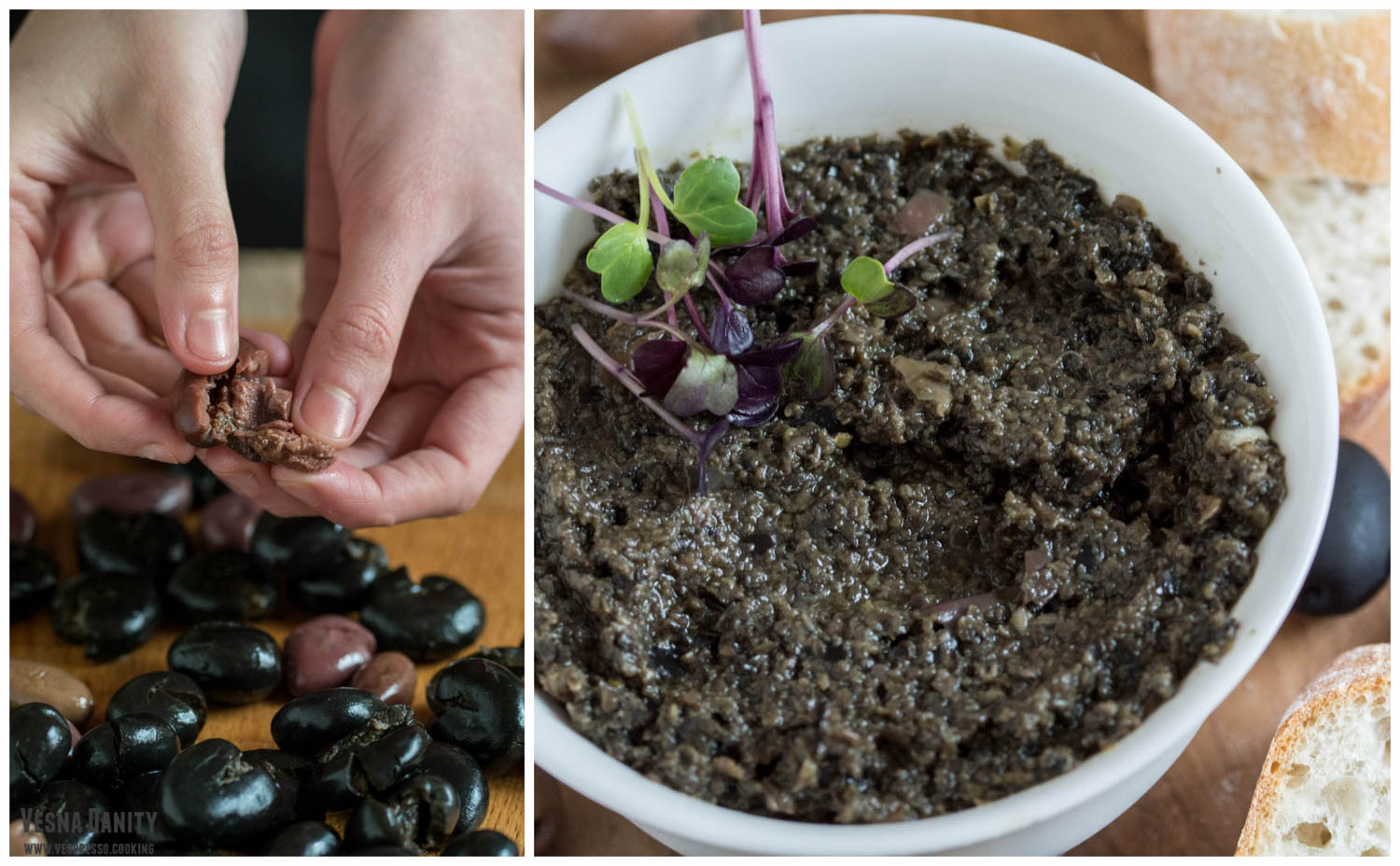 Tapenade – pastă de măsline (vegan / de post)