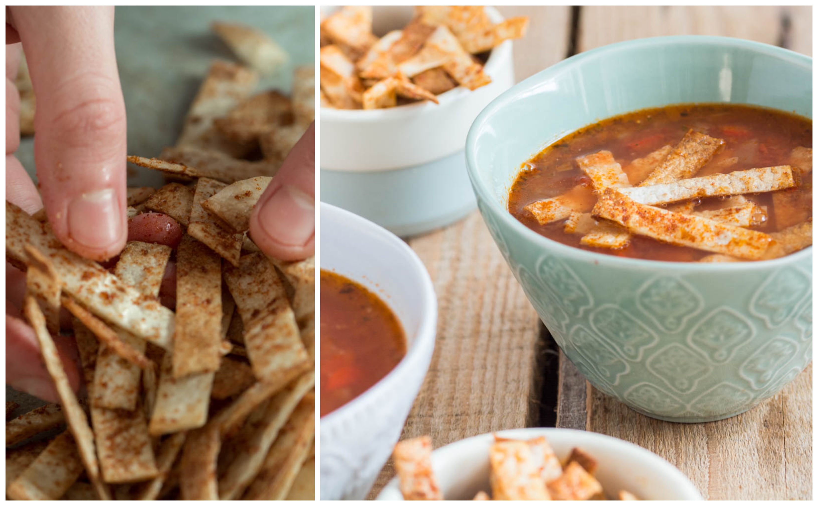 Tortilla Soup (Vegan)